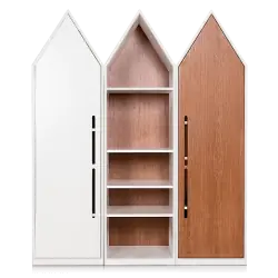 Комплект детский гарнитур шкаф домик 3шт