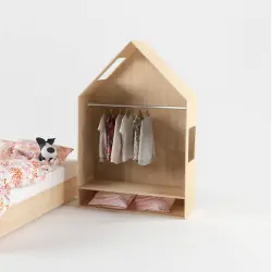 Шкаф домик 3в1 для одежды