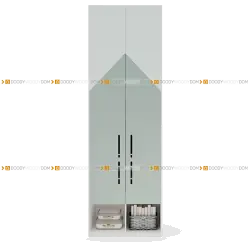 Шкаф-домик двустворчатый с антресолью