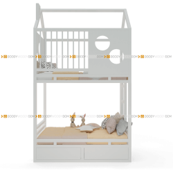 Кровать - домик с игровым пространством