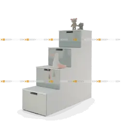 Лестница - комод с ящиками для игрушек