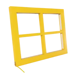 Ночник окно желтый