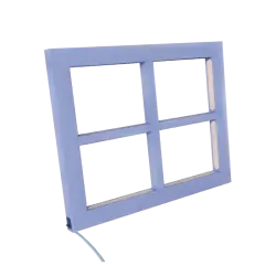 Ночник окно синий