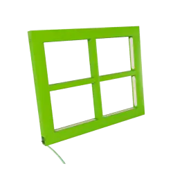 Ночник окно зелёный