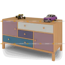 комод в детскую дуди вуди doodywoody