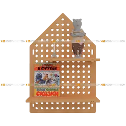 пегборд из дерева pegboard DOODYWOODY