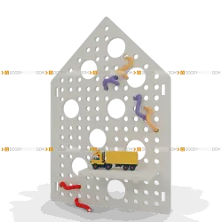 Пегборд с полками doodywoody