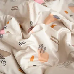 Комплект постельного белья принт Геометрия размер M