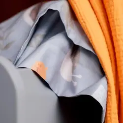 Комплект постельного белья принт Улитки размер L